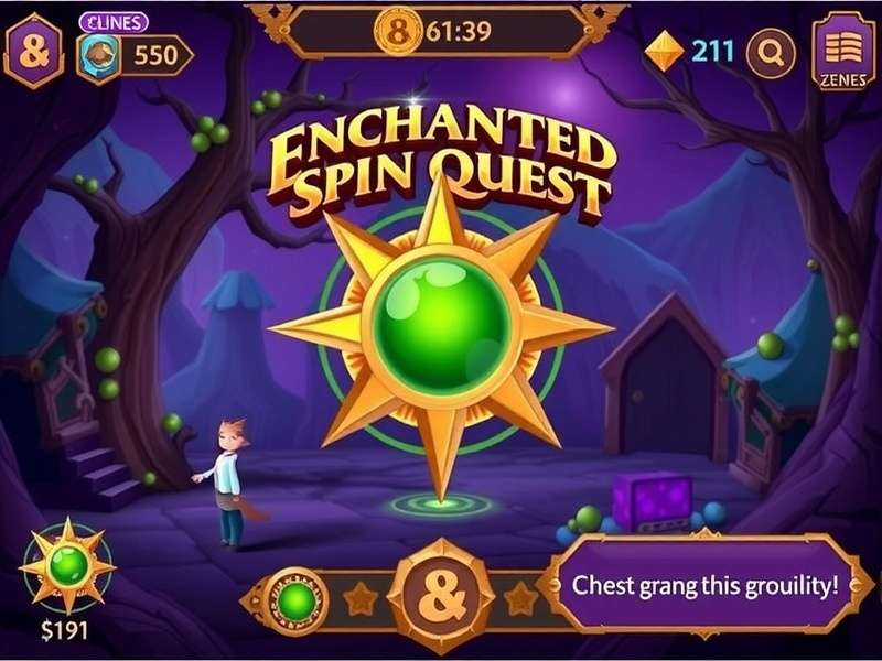 Enchanted Spin Quest gameplay screenshot